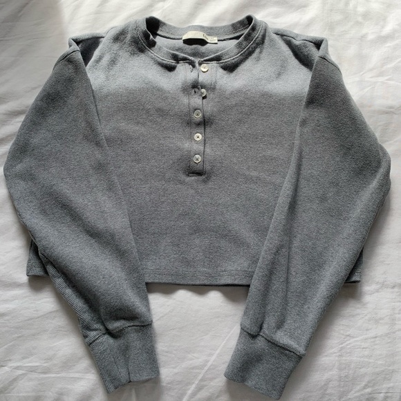 Aritzia Wilfred henley long sleeve - Picture 3 of 5